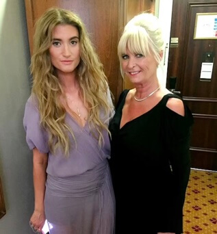 Helen Webb with her daughter, Charley Webb.